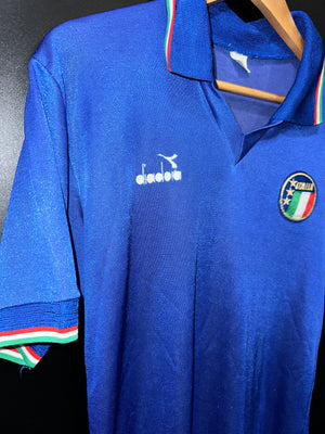 ITALY  1990  ORIGINAL JERSEY Size M