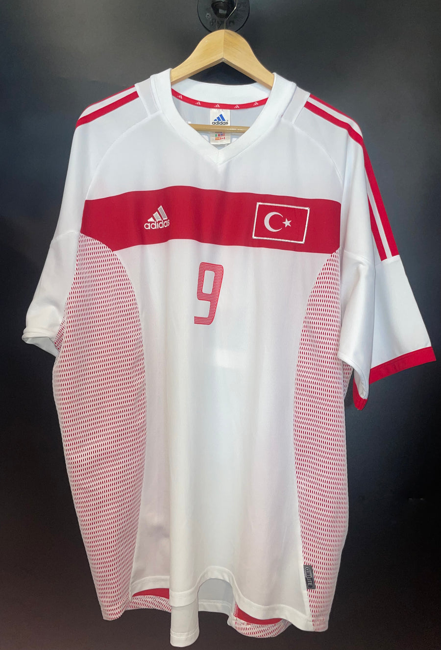 TURKEY HAKAN SUKUR 2002-2003 ORIGINAL JERSEY Size 2XL